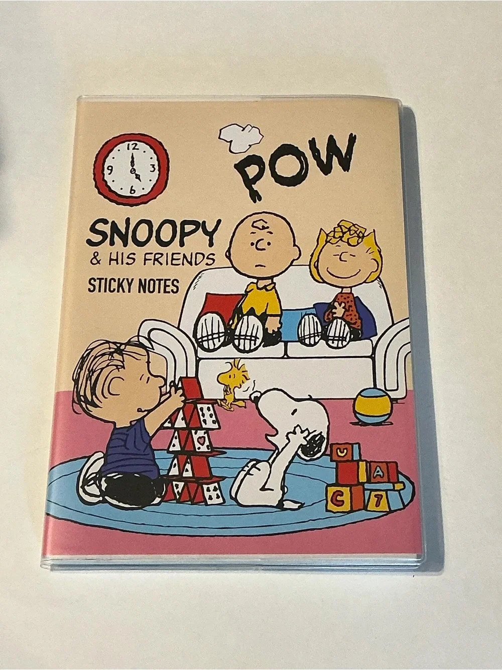 Snoopy Peanuts gang Vinyl cover A5 Notebook Journal 50 colorful pages